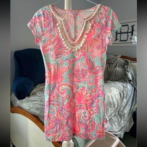 Lilly Pulitzer fish t shirt dress